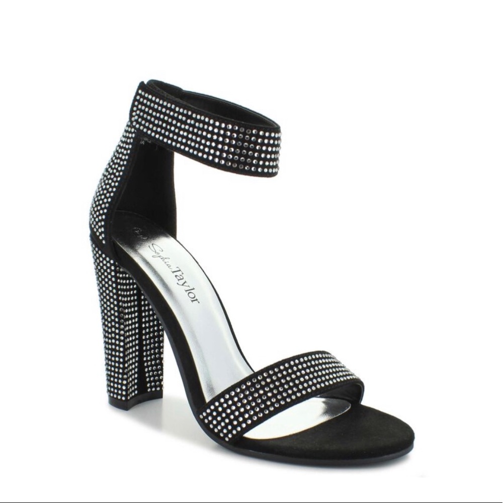 New Elegant Rhinestone Dress Shoes